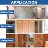 TamBee Door Pivot Hinges Heavy Duty Hinges for Wood Doors