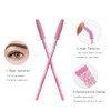 50Pcs Varita de Máscara de Silicona, Cepillos Desechables para Pestañas,
