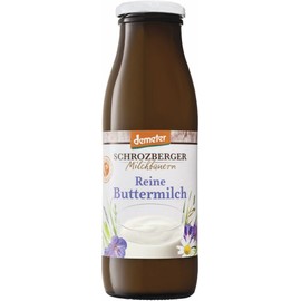 Schrozberg er Milchbauern Organic Buttermilk (6 x 500 g)