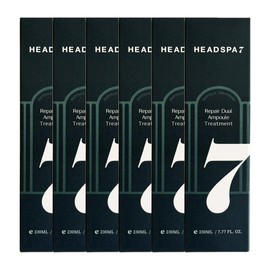 Head Spa 7 Repair Dual Ampoule Treatment 230ml 6 pieces JJ Mall / 헤드스파7 리페어 듀얼앰플 트리트먼트 230ml 6개  JJ몰