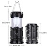 LED Camping Lantern USB or Solar Powered Rechargeable Emergency Lights