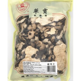 Greenlike Chinese Herb Zhu Ling Pian Polyporus UMBELLATUS(Polyporus) 16 OZ 猪苓片