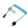 Uonecn Micro HDMI to HDMI Cable Coiled for Atomos Ninja-V,