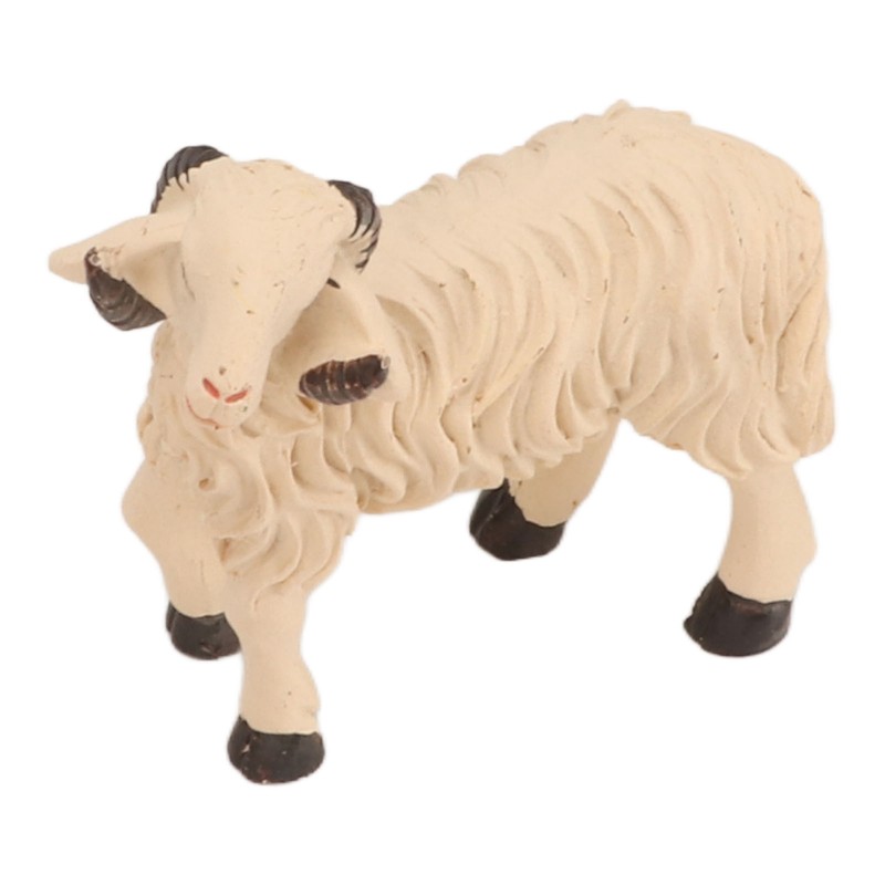 6Pcs Miniature Sheep Figurine Durable Resin Hand Painted UV Protection