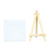 10Pcs Mini Easel Stand 5.9in High 3.1in Wide Adjustable Slope