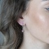 MATERIA by Matthias Wagner SO-448 Gemstone Drop Earrings 925 Silver,