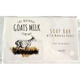 The Natural Goats Milk Company Soap Bar 3 Pack with Manuka Honey New & Sealed