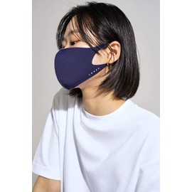 LOOKA | Protective Fashion Summer Face Mask | Washable and Reusable | Comfortable | REFRESH NAVY (Small)