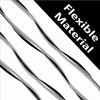 Mr.Brighton LED 25ft (7.6m) Chrome Silver Car Interior Decorative Molding