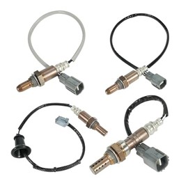 Superall 4Pcs 234-9049 234-9022 234-4501 234-4261 Upstream Downstream Oxygen O2 Sensor for Toyota RAV4 3.5L V6 2006-2012 Replace 89467-06070 89467-60050 89465-0R030 89465-42160