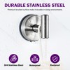 JOMOLA Suction Cup Hooks for Shower Wall Stainless Steel Vacuum