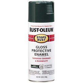 Rust-Oleum 7733830 Stops Rust Spray Paint, 12-Ounce, Gloss Dark Hunter
