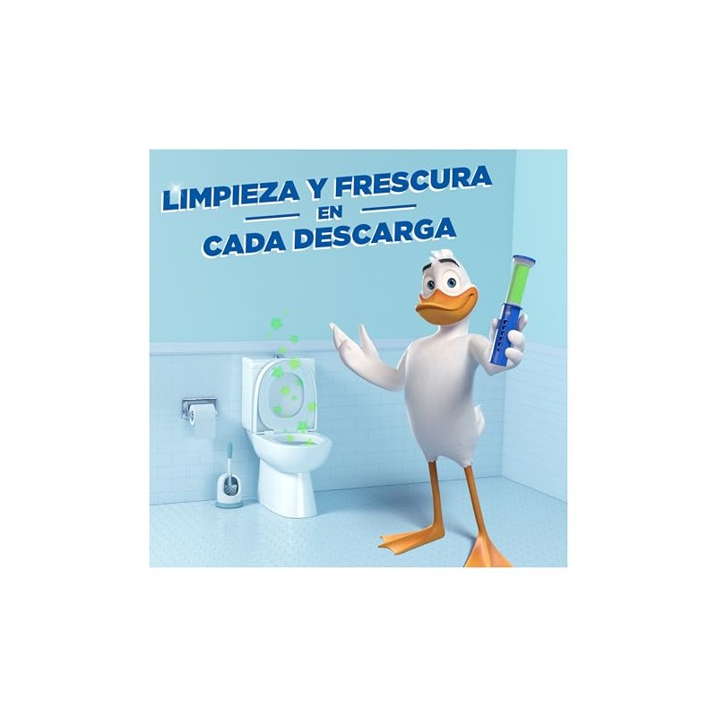 Pato Discos Activos con Aplicador Para Baño Lima 36 ml