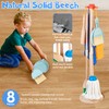 WOODMAM Wooden Kids Cleaning Set for Toddlers,8 Pieces Montessori Cleaning
