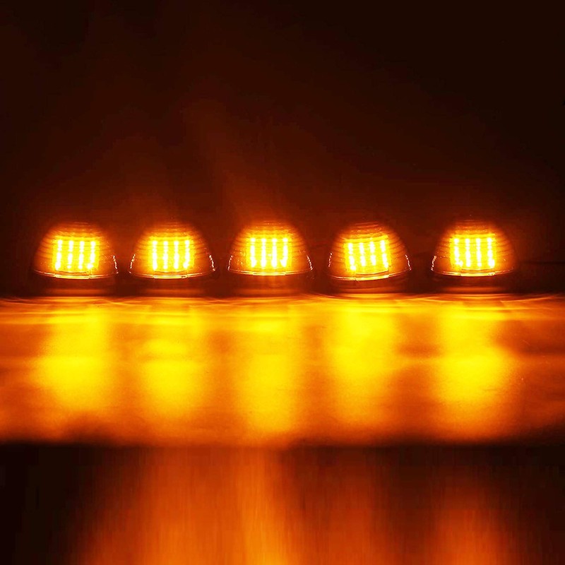 Tresound Cab Roof Marker Lights for 2003-2016 Dodge Ram 1500