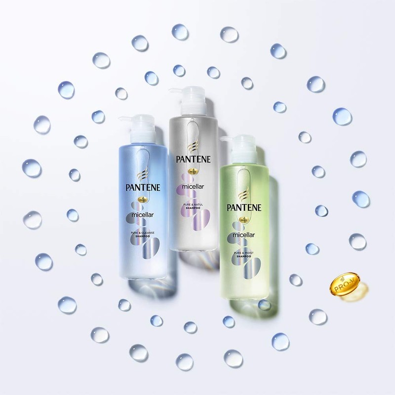 Pantene Micellar Series Pure & Cleanse Shampoo Pump 16.9 fl