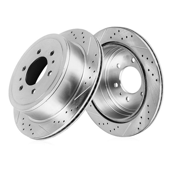 Callahan Brake Parts Rear Brakes For 1996 1997 Lexus LX450