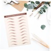 MERRYHAPY Eyebrow Stencil Set Sheets Sweat Brow Stickers Brows Stencil