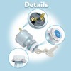 Ignition Switch and Key Replace 17421G1 17134G1 Fit for E-Z-GO