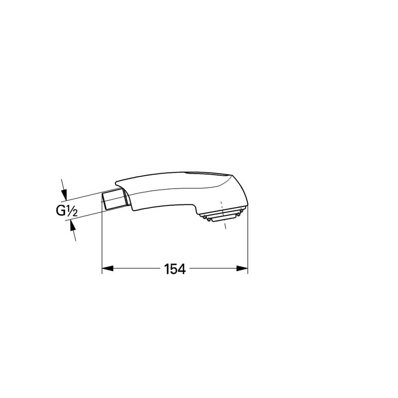 GROHE 46312SD0 Pull Out Spray, RealSteel