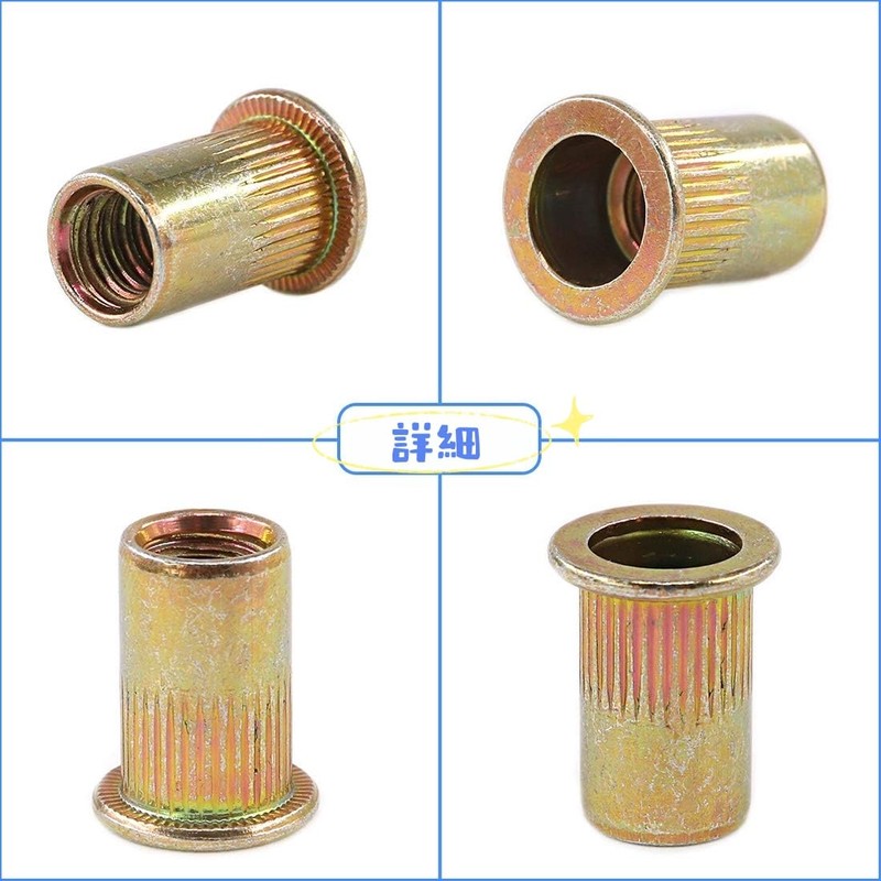 Galvanized Carbon Steel Hand Nut Nut Rivet Nut Hand Rivet
