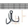 wLure Fishing Hooks Treble Hooks for Hook Upgrade Cutting Blade