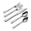 Oneida Satin Lincoln 45 Piece Everyday Flatware Set, Service for