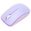 Keyboard Mouse Combo 2.4GHz Wireless Cute Retro 68 Round Keycaps