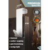 Menz Premium Door Hooks in Set of 6 – White