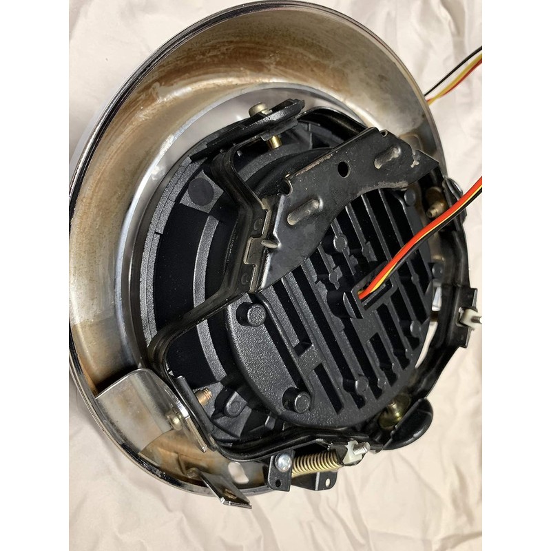 SLK-Customs Valkyrie LED Headlight Black -No Bracket Required - Plug