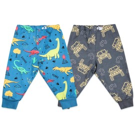 MOEMOE BABY Waterproof Diaper Pants for Potty Training 2 Packs Overnight Diaper Short for Toddler Boys and Girls