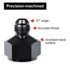 VehiMata 10AN Female to 8AN Male Flare Reducer Fitting Adapter