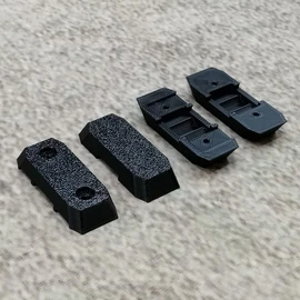 ULEIVA Replacement Slider Black Slider Kit Compatible with Beyerdynamic DT 770 DT 880 DT 990 Headset (Black)