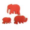 Things4thinkers Elephant Cookie cutter set
