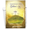 Godson 1st Religious Easter Card - Christian Easter Card -