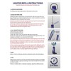 Turbo Blue 18 ml Butane Fuel Refill for Torch Lighters