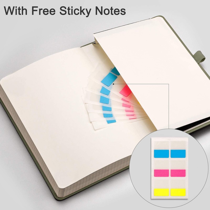 EMSHOI Graph Paper Notebook A5-21.4 x 14.5 cm Hardback Thick