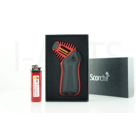 2 Items Scorch X-SERIES Refillable Adjustable Flame Jet Torch Lighter With Gift Box And The Patriot Lighter