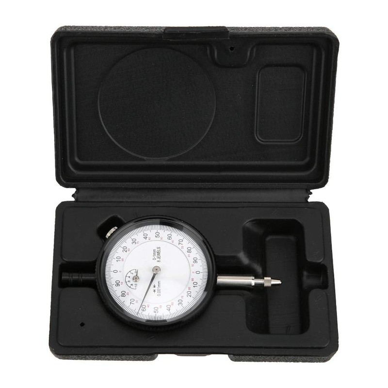 Dial Indicator, 8 Stones Shockproof 0.001 mm 0-1 mm Precision