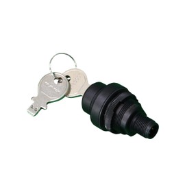 HEIDELBERG Key switch RAFI for locking the wallbox. Highest protection against external access. Made in Germany. High-quality design.