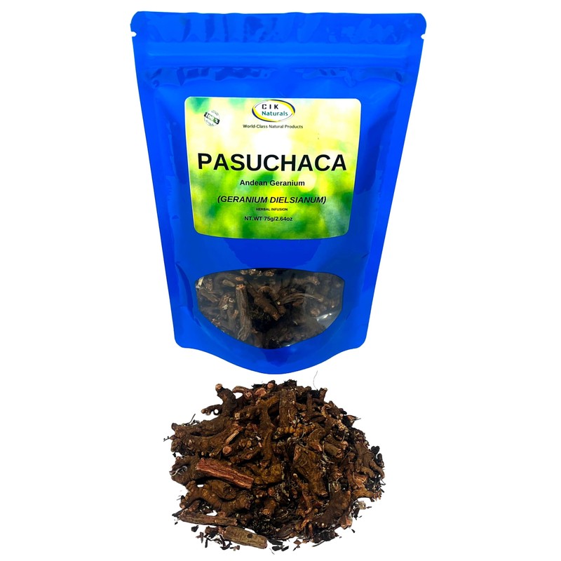 Pasuchaca Herbal Infusion Tea Andean Geranium Value (75g) Geranium dielsianum