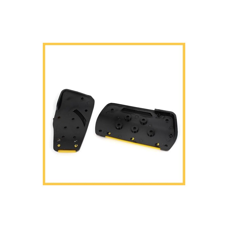 REPAIROCK Manual Car Clutch Brake Gas Pedal Pad Kit Set