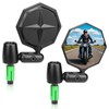 SHEJISI Motorcycle Bar End Mirrors (Pack of 2), Fits 1/2"