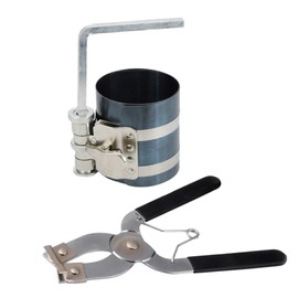 Jemcgrl 2 Piece Piston Ring Installer Pliers Tool and Piston Ring Compressor