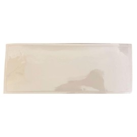 Name Tag Sleeves for Student Desks - Classroom Adhesive Pockets No Residue Durable Self-Stick Clear Cover Protector Plastic Holder Name Plate Transparent Pouch Vinyl Sticky 30 Pc 12" X 4" PamilyIstor