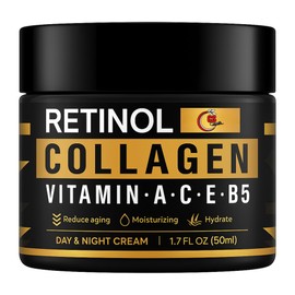 Men's RETINOL Collagen Face Cream Skincare Moisturizing Brightening Hydrating Smooth Wrinkles Firming Facial Men Skin Care