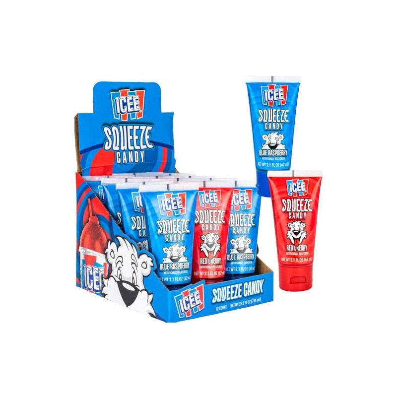 Koko's ICEE Spray Candy, .85 fl. oz (Pack of 12)