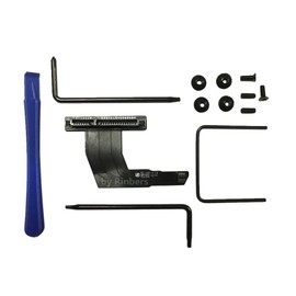 Rinbers Top Hard Disc Drive Flex Cable for Apple Mac Mini A1347 Server 2nd SSD HDD Upgrade Kit 821-1501-A 821-1347-A 2011-2014 with Tools