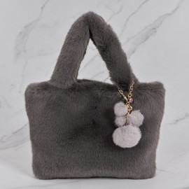 Lala 마이아 퍼 참장식 B (꽃파우치 증정) (MAIA-ACC133) Maia Fur Charm Decoration B (Gift with Flower Pouch) (MAIA-ACC133)