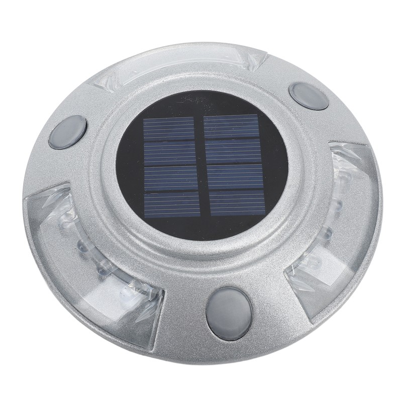 Solar Deck Lights Driveway Dock Lights 12 Led IP68 Waterproof